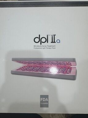 dpl IIa Wrinkle & Acne Light Therapy Panel - White with Pink LEDs